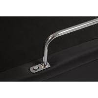 Cama Box Baú c/Auxiliar Solteiro Universal Courano Nero Black (88x188) - Ortobom - 7