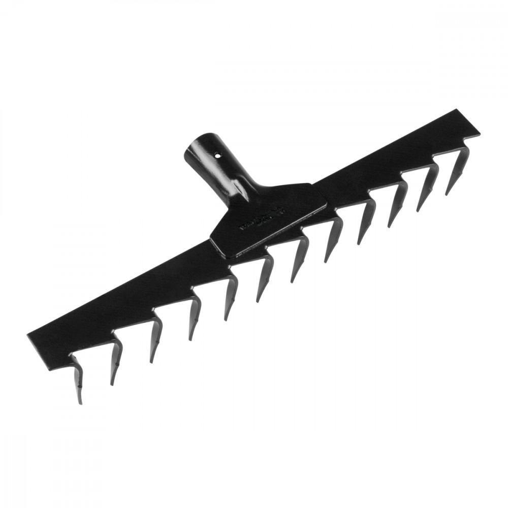 Ancinho Estampado com 12 Dentes Tramontina em Aço sem Cabo - 2