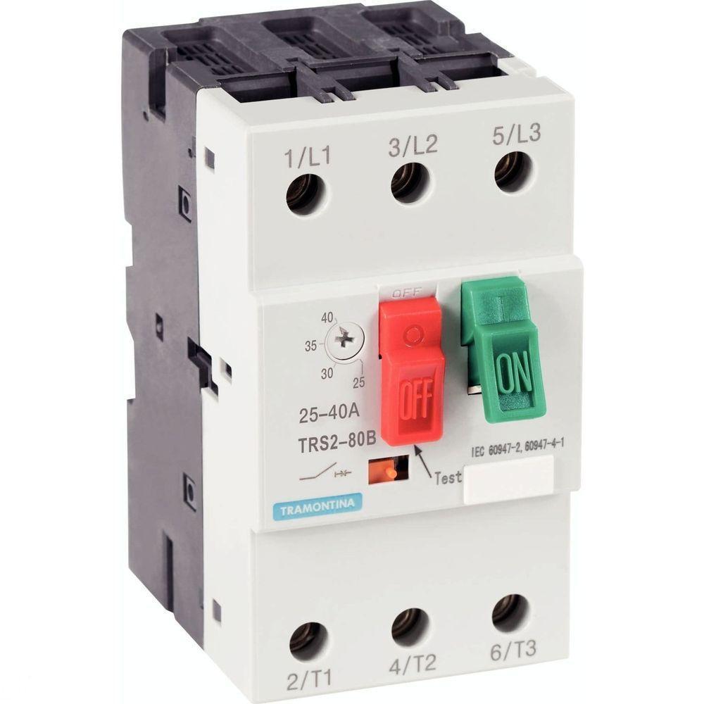 Disjuntor Motor Tramontina Trs2-80b - 25-40a Tramontina - 1