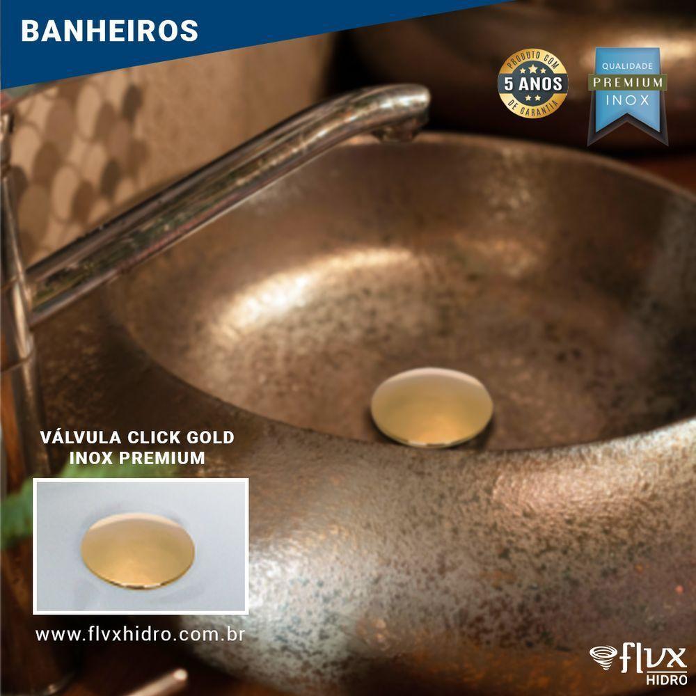 Válvula Click 7/8 Tampa Grande Gold - 3