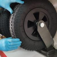 Rodizio Pneumático 350-8 Carrinho De Carga 4 Lonas Schioppa