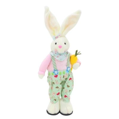 Coelho De Páscoa Decoração Enfeite Coelhinho 48cm