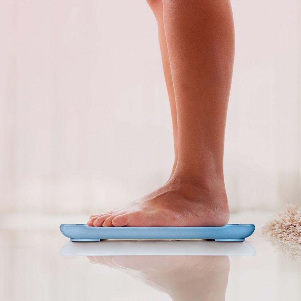 Balanca Bioimpedancia Digital Yunmai Mini M1501 Smart Scale Com Applicativo Azul - 3