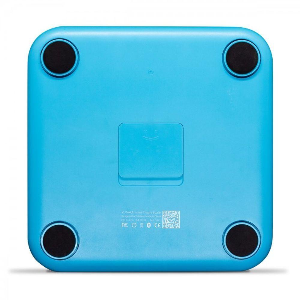 Balanca Bioimpedancia Digital Yunmai Mini M1501 Smart Scale Com Applicativo Azul - 4