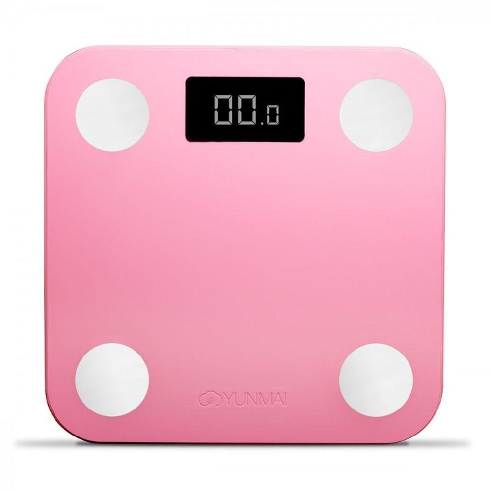 Balanca Bioimpedancia Digital Yunmai Mini M1501 Smart Scale Com Applicativo Rosa - 1