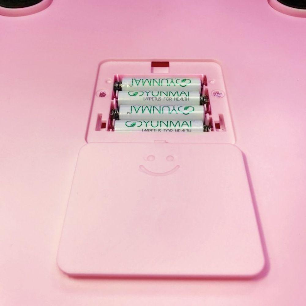 Balanca Bioimpedancia Digital Yunmai Mini M1501 Smart Scale Com Applicativo Rosa - 3