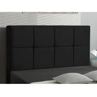Cabeceira Roma Para Cama Box Casal 140cm Suede Preto D'rossi - 2