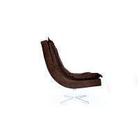 Poltrona Decorativa Nilla Chaise Tecido Liso