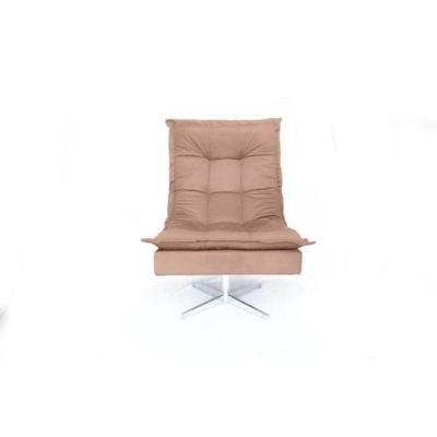 Poltrona Decorativa Nilla Chaise Tecido Liso