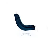 Poltrona Decorativa Nilla Chaise Tecido Liso