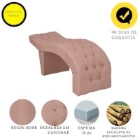 Maca Estofada Clínica Salão Estética Suede Eduarda Cor:rosê - 5