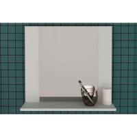 Armário de Banheiro c/Espelho BN3610 1 Prateleira 60cm cor Branco - Tecno Mobili - 1