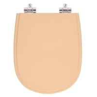 Assento Sanitario Poliester Com Amortecedor Paris Papaya Para Vaso Ideal Standard - 1