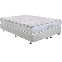 Cama Box Queen: Colchão Molas Ensacadas Orthoflex MasterPocket  Starflex Dream New + Base CRC Courano White(158x198) - 1