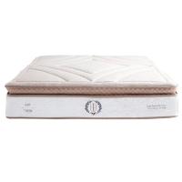 Cama Box Queen: Colchão Molas Ensacadas Herval MasterPocket Poseidon Plus C1954 Pillow Top + Base CRC Suede Clean(158x198x34) - 6