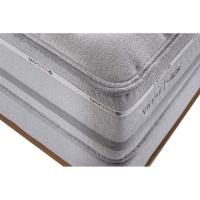 Cama Box c/Auxiliar Solteiro: Colchão Herval Maxspring Petra C1662 + Base CRC Suede Gray(88x188x33) - 2