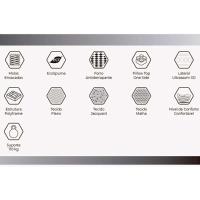 Cama Box Casal: Colchão Molas Ensacadas Herval MasterPocket La Playa C1634 + Base CRC Suede Gray(138x188x28) - 4