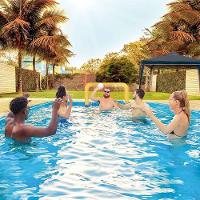 Tenda Gazebo Praia Dobrável Sanfonada 3 X 3 M Mor - 9