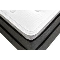 Colchão Solteiro Molas Ensacadas MasterPocket Partenon C1629 ViscoGel Pillow Top + Base CRC Suede Gray (88x188x33) - Herval - 3