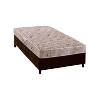 Conjunto Box Solteiro: Colchão Espuma Herval D28 St .Louis + Base CRC Suede Brown(88x188) - 1