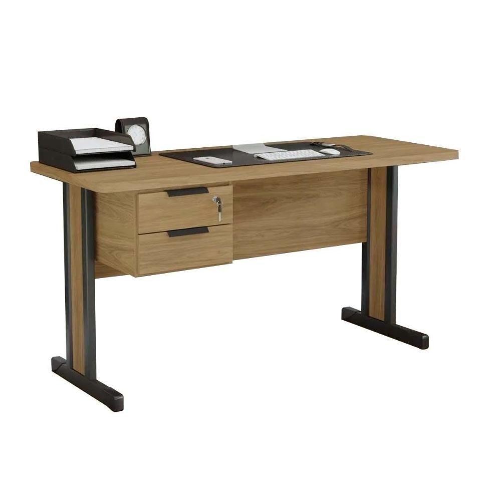 Escritório Completo Versátil 2 Peças (1 Escrivaninha, 1 Complemento) Itapua - Kappesberg - 3