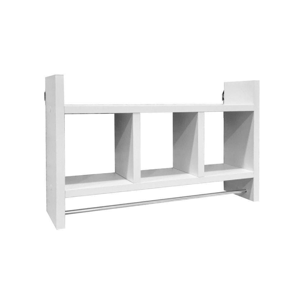 Nicho Porta Toalha Branco Para Banheiro 45 X 30cm - 5