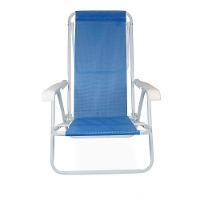Cadeira De Praia Piscina Reclinável 8 Posições Sannet Mor Cor:azul Azul - 7