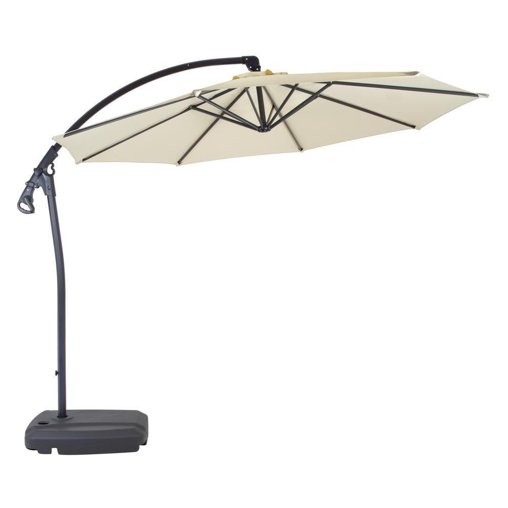 Ombrelone Dubai Com Base 3m Jardim E Piscina Mor - 1