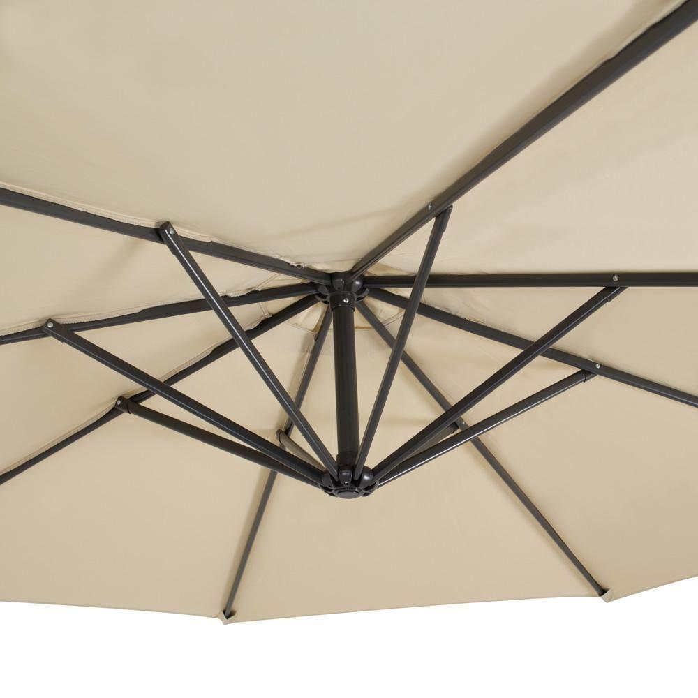 Ombrelone Dubai Com Base 3m Jardim E Piscina Mor - 2