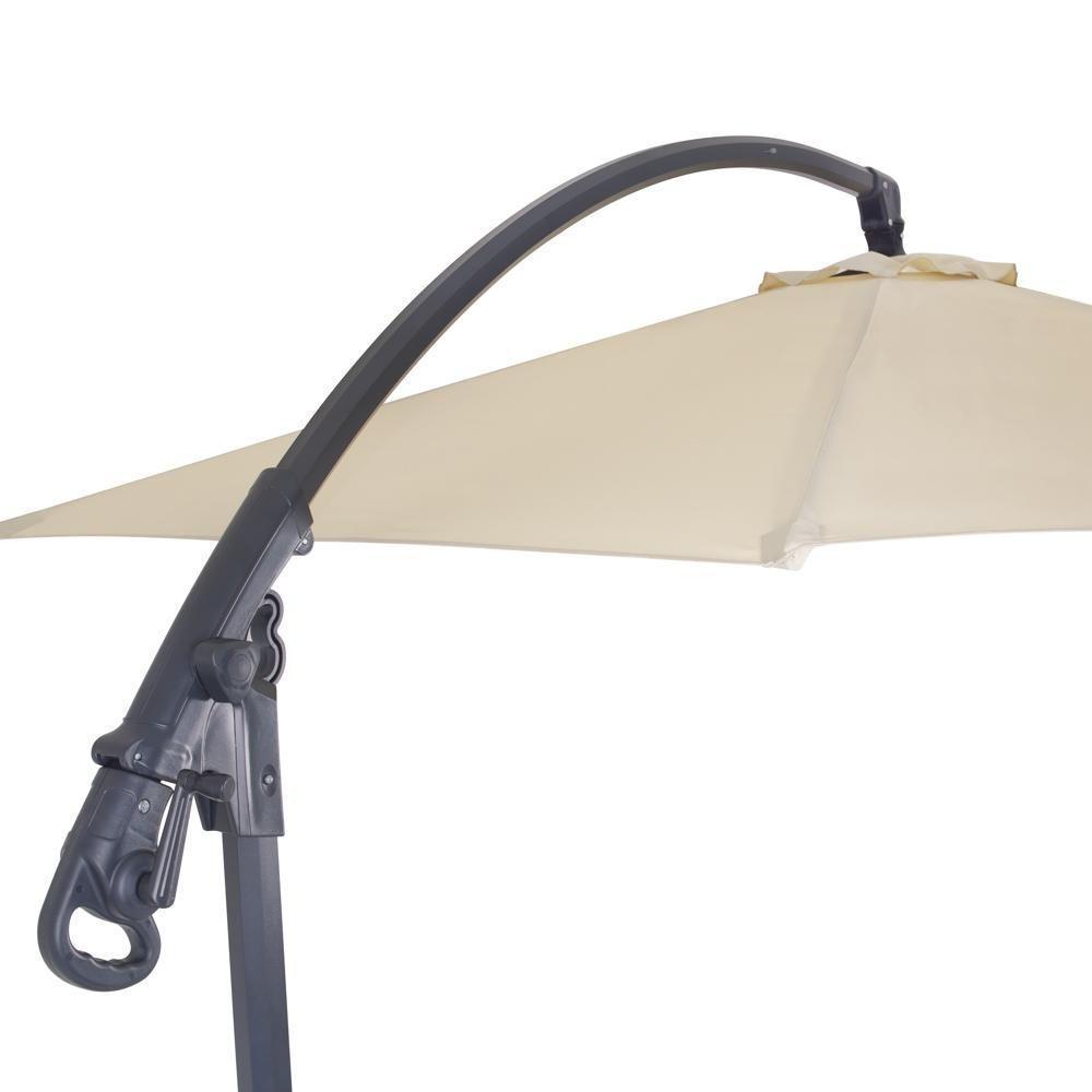 Ombrelone Dubai Com Base 3m Jardim E Piscina Mor - 8