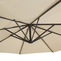 Ombrelone Dubai Com Base 3m Jardim E Piscina Mor - 2