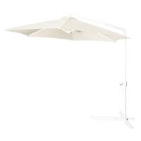 Ombrelone Malibu 3m Com Base Jardim E Piscina Mor Bege