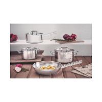 Jogo De Panelas Aço Inox Indução Tramontina 4 Peças Brava - 2