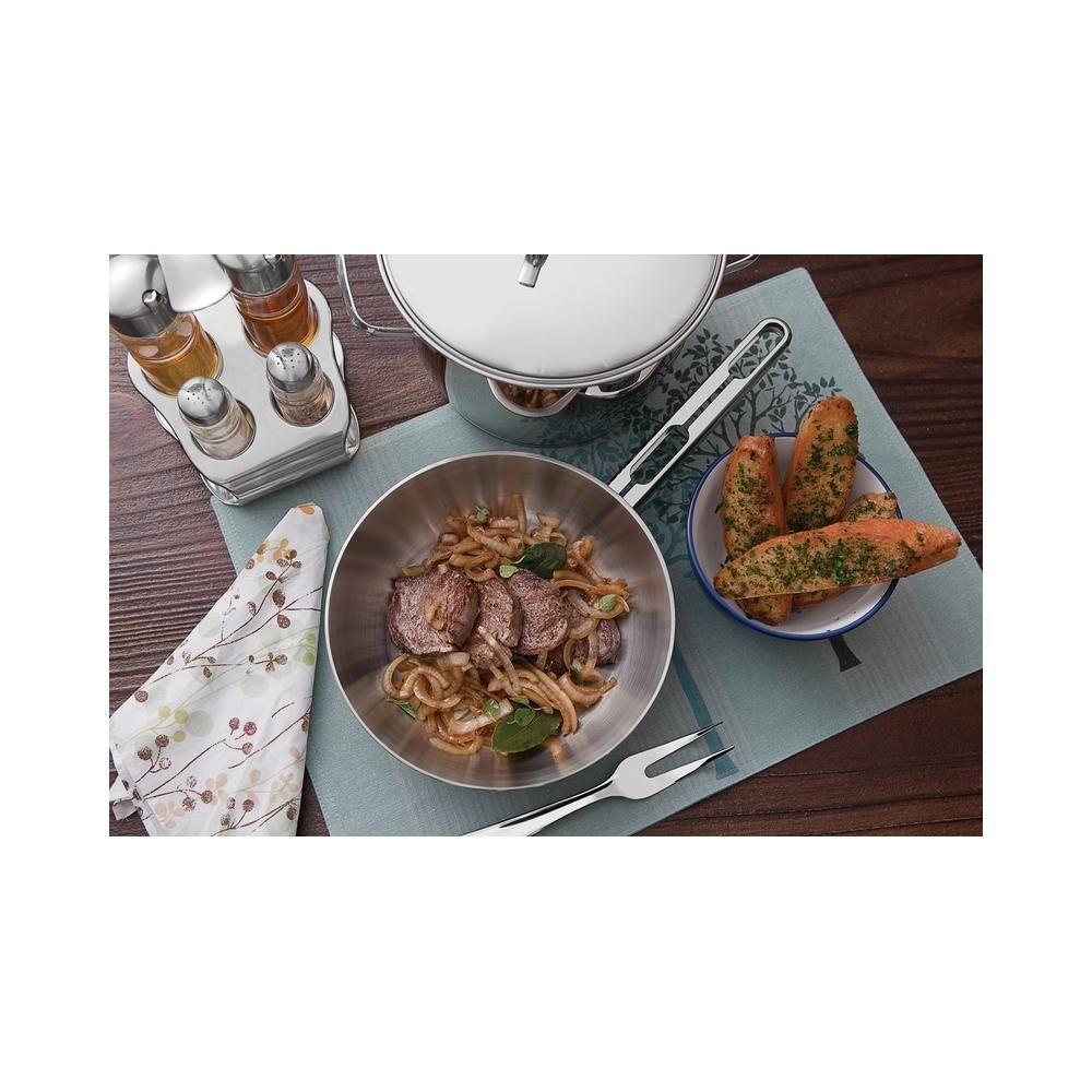 Jogo De Panelas Tramontina Allegra Inox Fundo Triplo 4 Peças - 6