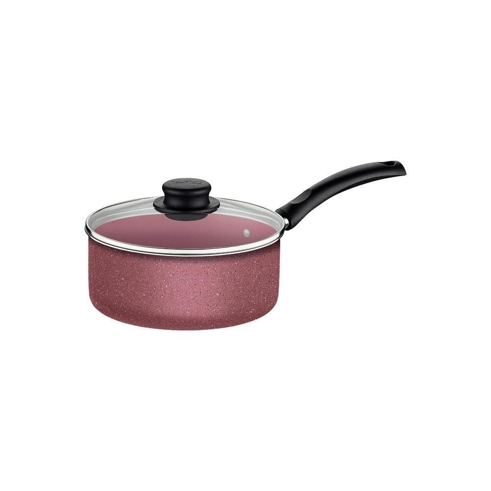 Jogo De Panelas 5 Peças Turim Cores Antiaderente Tramontina Cor:rosa Rosa - 5