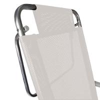 Cadeira De Alumínio Reclinável Summer 6 Posições Praia Mor Cor:branca Branca - 3