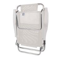 Cadeira De Alumínio Reclinável Summer 6 Posições Praia Mor Cor:branca Branca - 7