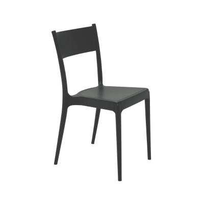 Cadeira Diana Eco Em Polipropileno Tramontina Cor:preto Preto