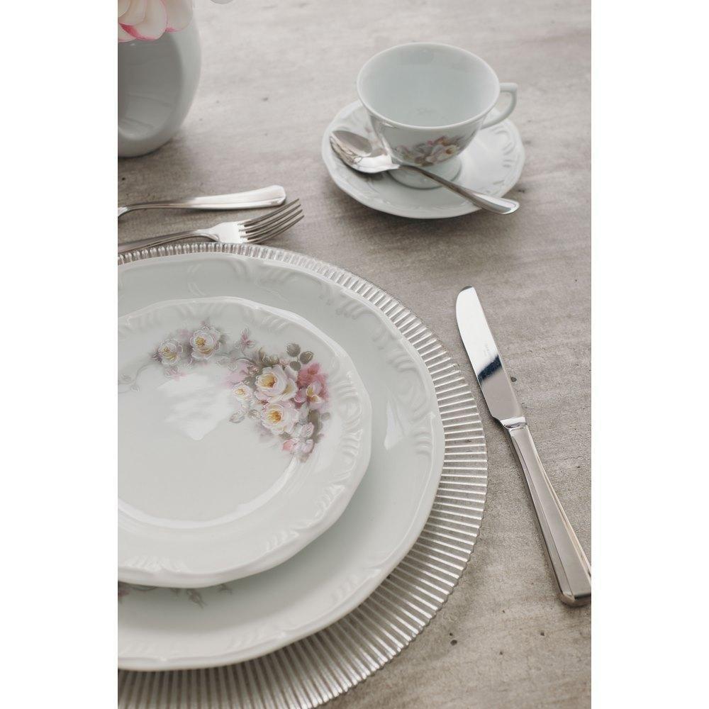Jogo De Jantar 20 Peças Chá Eterna Porcelana Schmidt - 2