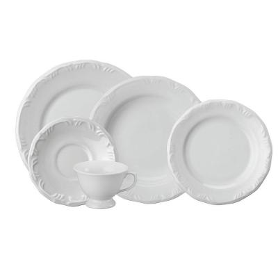 Jogo De Jantar 20 Peças Chá Pomerode Porcelana Schmidt