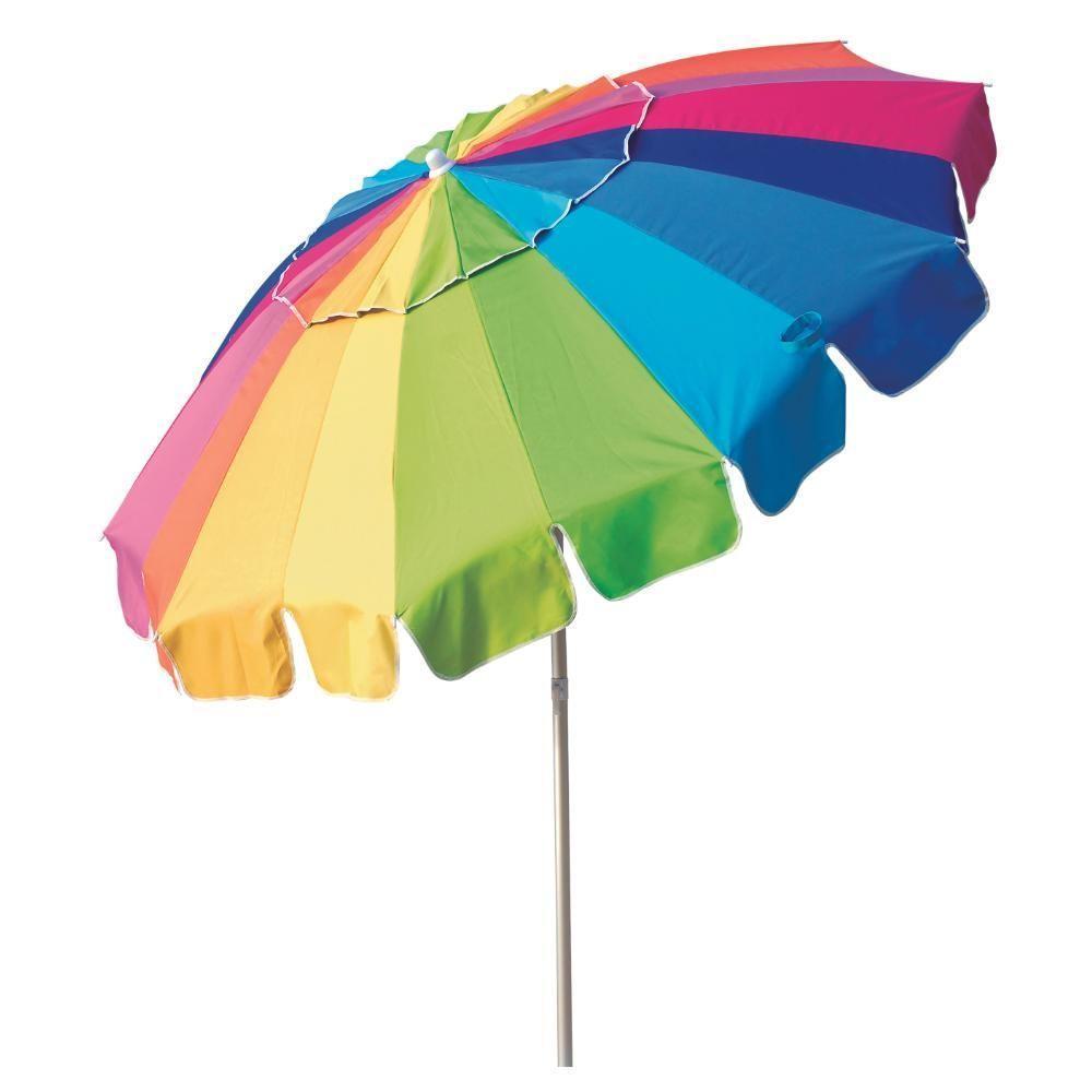 Guarda Sol Articulável Rainbow 2,20m Poliéster Alumínio Mor - 2