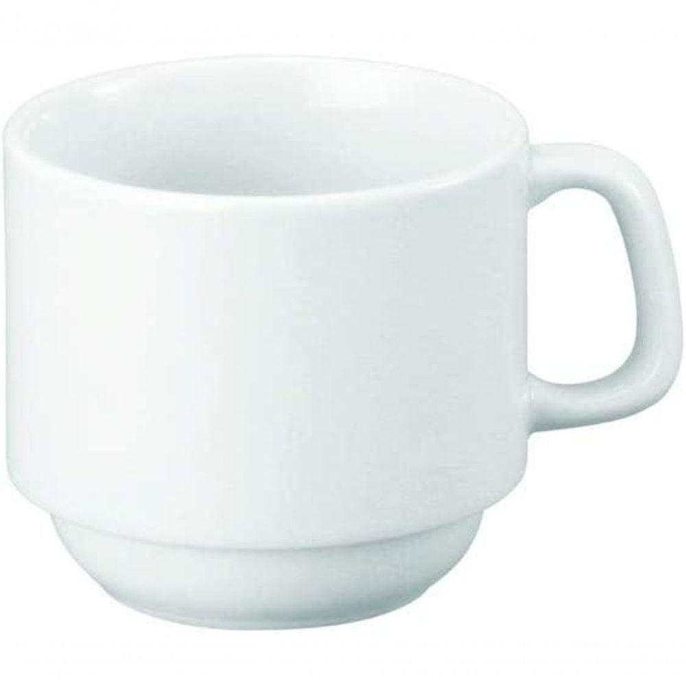 Jogo 6 Xícaras De Chá 200ml Com Pires Porcelana Schmidt - 5