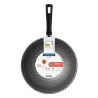 Wok Tramontina 28 Cm Loreto Em Alumínio Com Revestimento Starflon Max Vermelho 3,6 L - 3