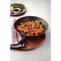 Wok Tramontina 28 Cm Loreto Em Alumínio Com Revestimento Starflon Max Vermelho 3,6 L - 5