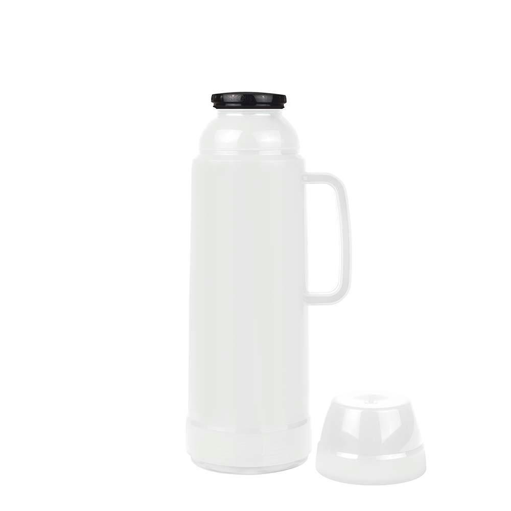 Garrafa Térmica 1 Litro Chá Café Gt Use Mor Cor:branco Branco - 1