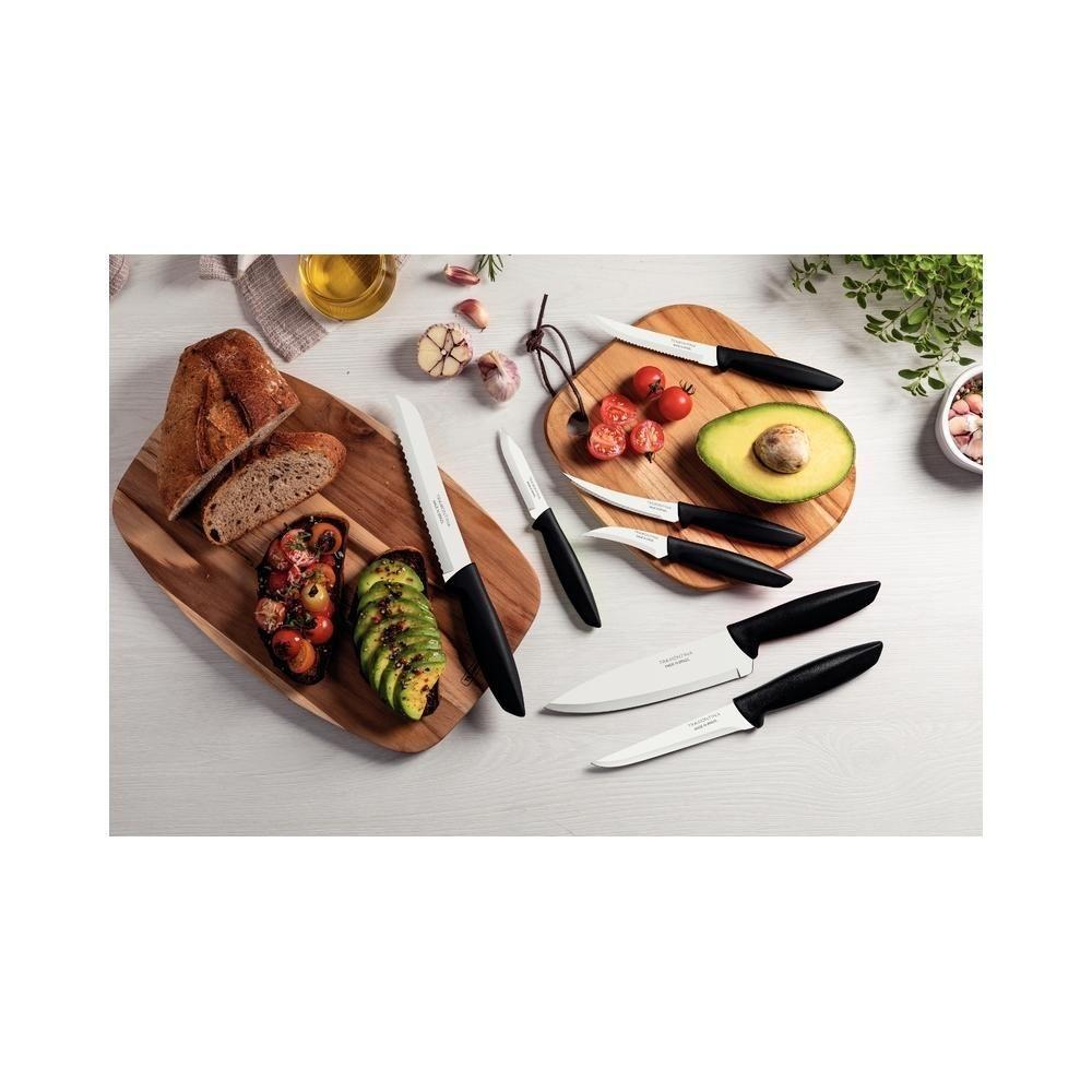 Jogo De Facas Tramontina Plenus 7 Peças Aço Inox - 2