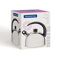 Chaleira Aço Inox 2 Litros Com Apito Tramontina - 7