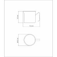 Fervedor Leiteira Allegra Em Aço Inox 1,4 L Tramontina - 6