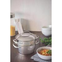 Cuscuzeira Allegra Inox Com Fundo Triplo 2 Peças Tramontina - 3