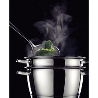 Cuscuzeira Allegra Inox Com Fundo Triplo 2 Peças Tramontina - 6